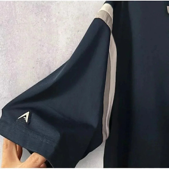 Antigua Denver Broncos Shirt Mens XL Blue NFL Football Team Logo Polyester Polo - Picture 4 of 10